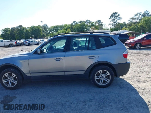 2005 BMW X3 3.0i with VIN WBXPA93445WD16297, listed as a IAAI auction lot 42073854 with 216,545 mi miles and . Bid and sale history available at DreamBid. Image 14.