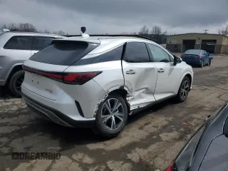 2023 Lexus RX with VIN 2T2BAMCA2PC030260, listed as a Copart auction lot 49441474 with 11,133 mi miles and Salvage Title. Bid and sale history available at carsss.com. Image 3.