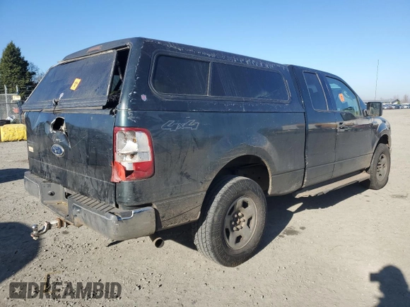 2004 Ford F-150 XLT with VIN 1FTPX14534NB46844, listed as a Copart auction lot 42981865 with 0 mi miles and Salvage Title. Bid and sale history available at carsss.com. Image 3.