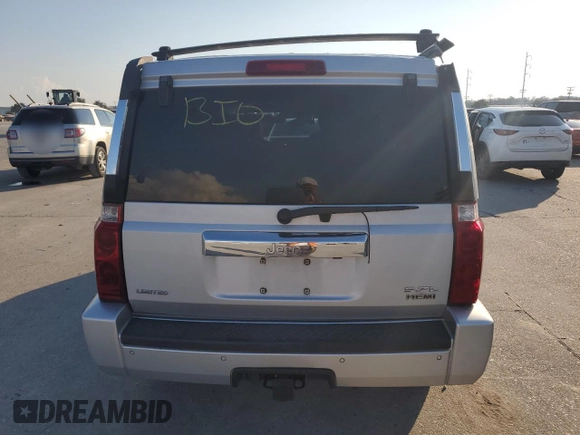 2006 Jeep Commander Limited z VIN 1J8HH582X6C216176, wystawiony jako Copart lot #72416684 z przebiegiem Nie podano mil oraz Czysty tytuł • Clean title. Historia ofert i sprzedaży dostępna na DreamBid. Obrazek 6.