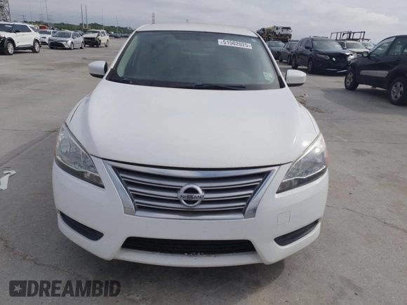 2015 Nissan Sentra S with VIN 3N1AB7AP7FY376067, listed as a Copart auction lot 51502025 with 143,619 mi miles and Clean Title. Bid and sale history available at carsss.com. Image 5.