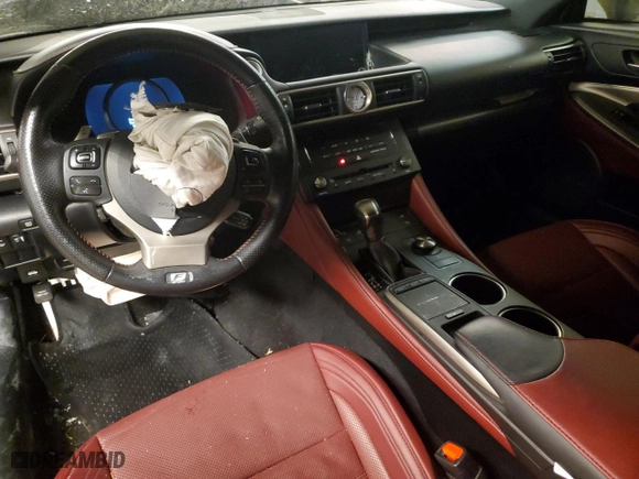 2018 Lexus RC with VIN JTHS85BC3J5004391, listed as a Copart auction lot 42441935 with 62,633 mi miles and Salvage Title. Bid and sale history available at carsss.com. Image 8.