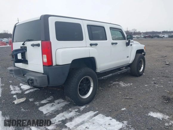 2007 Hummer H3 SUV with VIN 5GTDN13EX78221187, listed as a IAAI auction lot 41360574 with 141,468 mi miles and . Bid and sale history available at DreamBid. Image 4.
