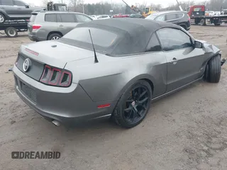 2014 Ford Mustang V6 with VIN 1ZVBP8EM6E5293294, listed as a IAAI auction lot 41463411 with 181,283 mi miles. Bid and sale history available at carsss.com. Image 4.
