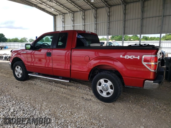 2010 Ford F-150 XL with VIN 1FTFX1EV4AKE15909, listed as a Copart auction lot 58553515 with 126,257 mi miles and Salvage title. Bid and sale history available at DreamBid. Image 2.