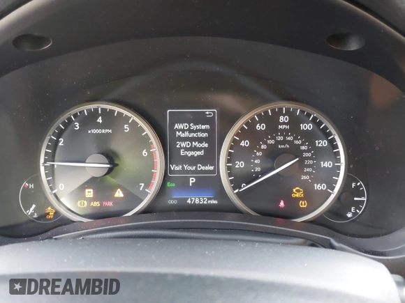 2020 Lexus NX 300 with VIN JTJAARDZXL5014474, listed as a IAAI auction lot 41678545 with 47,832 mi miles and . Bid and sale history available at DreamBid. Image 7.