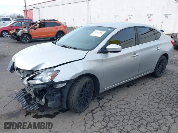 2016 Nissan Sentra SV with VIN 3N1AB7AP8GY262807, listed as a IAAI auction lot 41502163 with 123,707 mi miles and . Bid and sale history available at DreamBid. Image 18.