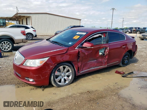 2010 Buick LaCrosse CXL with VIN 1G4GC5EG6AF270188, listed as a Copart auction lot 58782815 with 73,085 mi miles and Salvage title. Bid and sale history available at DreamBid. Image 1.