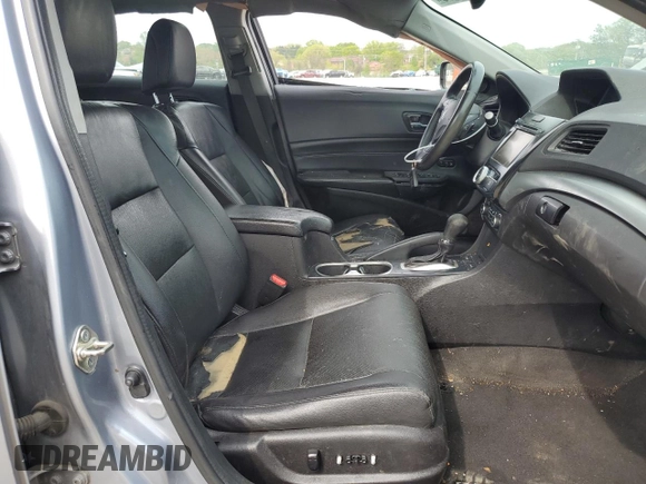 2016 Acura ILX Premium with VIN 19UDE2F74GA013939, listed as a Copart auction lot 54324585 with 163,548 mi miles and Salvage title. Bid and sale history available at DreamBid. Image 7.