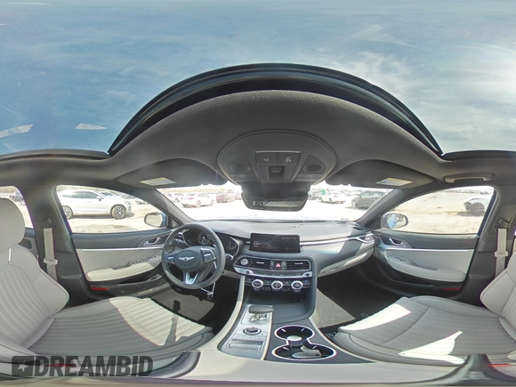 2022 Genesis G70 2.0T with VIN KMTG34TA2NU087158, listed as a Copart auction lot 51436075 with 30,069 mi miles and Salvage Title. Bid and sale history available at carsss.com. Image 12.