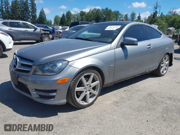 2012 Mercedes-Benz C 250 with VIN WDDGJ4HB7CF781437, listed as a IAAI auction lot 42691860 with 109,049 mi miles and . Bid and sale history available at DreamBid. Image 2.