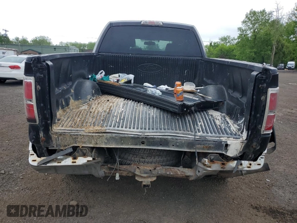 2010 Ford F-150 XL with VIN 1FTFX1EV3AFA54987, listed as a Copart auction lot 56872645 with 200,277 mi miles and Salvage title. Bid and sale history available at DreamBid. Image 6.