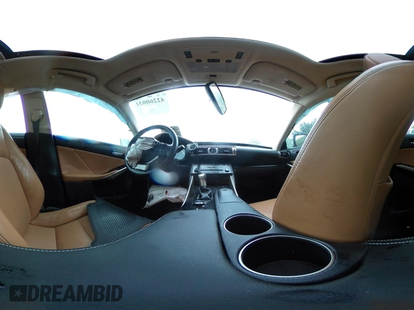 2014 Lexus IS 350 with VIN JTHBE1D22E5002420, listed as a IAAI auction lot 42260031 with 122,407 mi miles and . Bid and sale history available at DreamBid. Image 18.