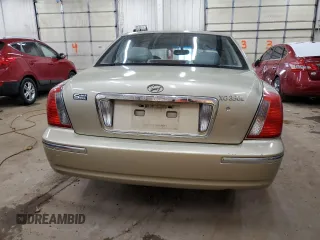 2004 Hyundai XG with VIN KMHFU45E54A322526, listed as a Copart auction lot 82060054 with 130,494 mi miles and Salvage Title. Bid and sale history available at carsss.com. Image 6.