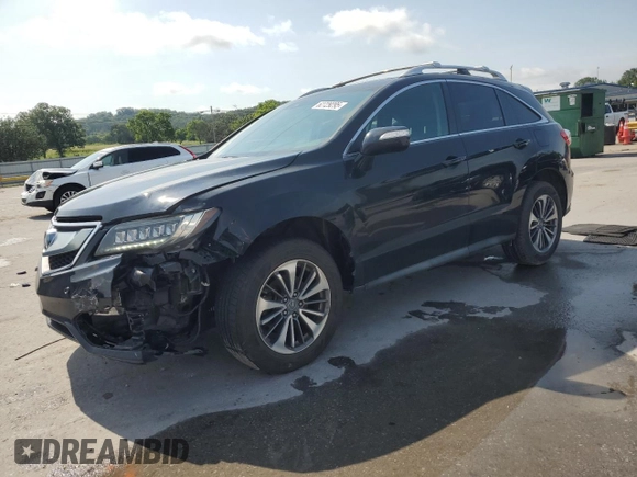 2017 Acura RDX Advance with VIN 5J8TB4H75HL033734, listed as a Copart auction lot 62729295 with 63,858 mi miles and Salvage title. Bid and sale history available at DreamBid. Image 1.