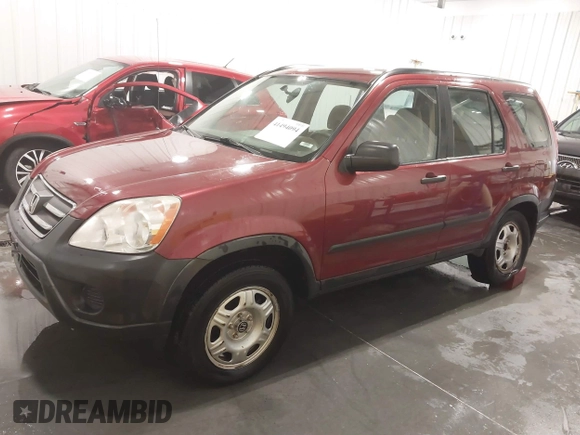 2006 Honda CR-V LX with VIN JHLRD78546C033372, listed as a IAAI auction lot 41494094 with 179,465 mi miles and . Bid and sale history available at carsss.com. Image 2.