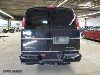 2001 Chevrolet Express Cargo Van YF7 Upfitter with VIN 1GBFG15R011219236, listed as a Copart auction lot 53310835 with 0 mi miles and Clean Title. Bid and sale history available at carsss.com. Image 6.
