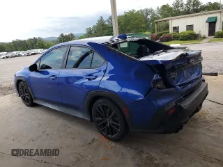2022 Subaru WRX Premium with VIN JF1VBAF64N9029561, listed as a Copart auction lot 56467545 with 42,596 mi miles and Salvage title. Bid and sale history available at DreamBid. Image 2.