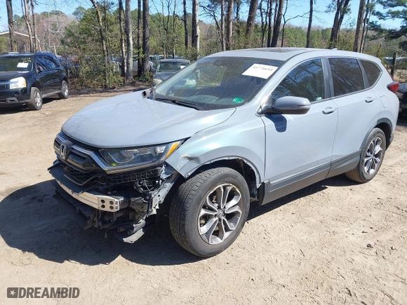 2022 Honda CR-V EX with VIN 7FARW1H50NE008544, listed as a IAAI auction lot 41776693 with 36,937 mi miles. Bid and sale history available at carsss.com. Image 17.