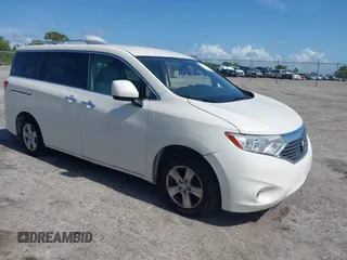 2016 Nissan Quest S z VIN JN8AE2KP8G9157071, wystawiony jako IAAI lot #42460181 z przebiegiem 136 982 mil mil oraz . Historia ofert i sprzedaży dostępna na DreamBid. Obrazek 1.