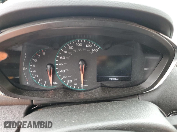 2020 Chevrolet Trax LT with VIN 3GNCJPSB4LL276150, listed as a Copart auction lot 60269245 with 73,689 mi miles and Salvage title. Bid and sale history available at DreamBid. Image 9.
