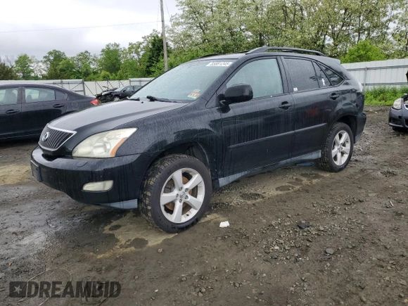 2005 Lexus RX 330 with VIN 2T2HA31U05C072294, listed as a Copart auction lot 55881245 with 240,057 mi miles and Clean Title. Bid and sale history available at DreamBid. Image 1.