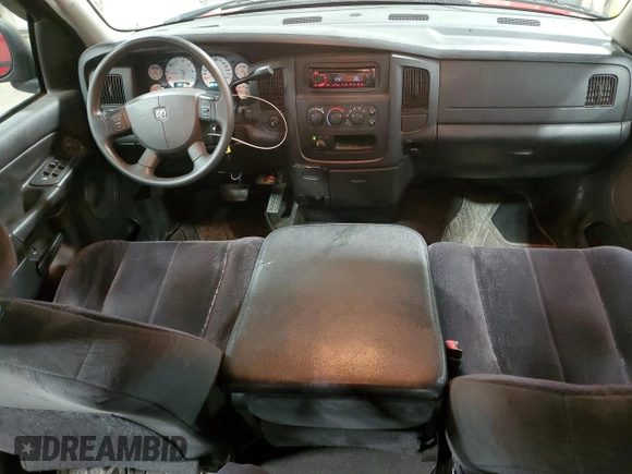 2005 Dodge 1500 SLT with VIN 1D7HU18D25J613961, listed as a Copart auction lot 53507555 with 163,110 mi miles and Salvage Title. Bid and sale history available at carsss.com. Image 8.