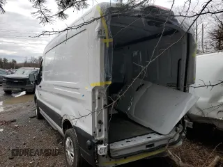 2021 Ford Transit Cargo with VIN 1FTBR1C88MKB00153, listed as a Copart auction lot 41636224 with 21,072 mi miles and Salvage Title. Bid and sale history available at DreamBid. Image 2.