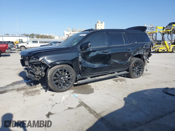 2021 Cadillac Escalade Sport with VIN 1GYS3FKL8MR243559, listed as a Copart auction lot 42533945 with Not provided miles and Salvage title. Bid and sale history available at DreamBid. Image 1.