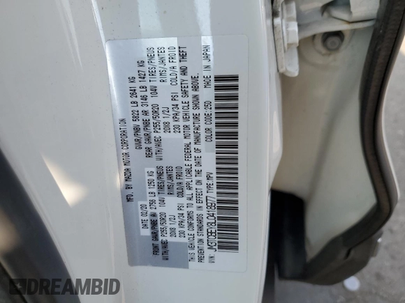 2020 Mazda CX-9 Signature with VIN JM3TCBEY8L0418977, listed as a Copart auction lot 71206974 with 70,841 mi miles and Salvage Title. Bid and sale history available at carsss.com. Image 13.