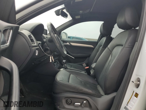 2018 Audi Q3 Premium with VIN WA1BCCFSXJR002727, listed as a Copart auction lot 56356255 with 45,092 mi miles and Salvage title. Bid and sale history available at DreamBid. Image 7.