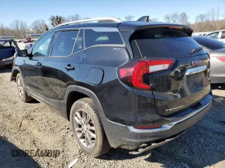 2022 GMC Terrain SLT with VIN 3GKALVEV8NL184969, listed as a Copart auction lot 46260745 with 63,123 mi miles and Salvage Title. Bid and sale history available at carsss.com. Image 2.