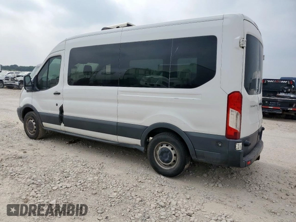 2015 Ford Transit XL with VIN 1FBAX2CM6FKA52776, listed as a Copart auction lot 56257115 with 270,005 mi miles and Salvage title. Bid and sale history available at DreamBid. Image 2.