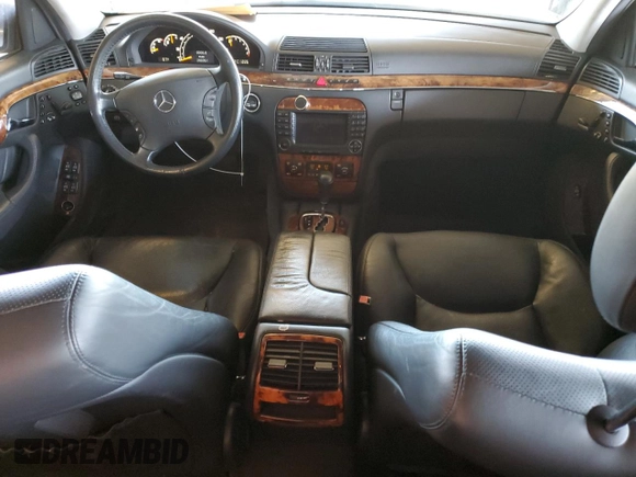 2005 Mercedes-Benz S 500 with VIN WDBNG75J05A456253, listed as a Copart auction lot 60942685 with 290,351 mi miles and Clean title. Bid and sale history available at DreamBid. Image 8.
