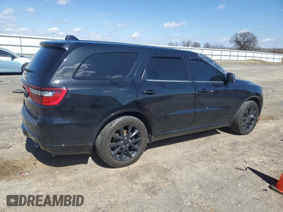 2017 Dodge Durango R/T with VIN 1C4SDJCT8HC691734, listed as a Copart auction lot 50655225 with 121,108 mi miles and Clean Title. Bid and sale history available at DreamBid. Image 3.