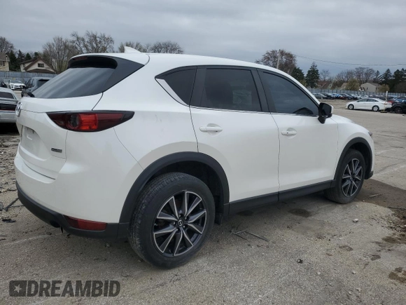2018 Mazda CX-5 Touring with VIN JM3KFBCM7J0455454, listed as a Copart auction lot 55806695 with 85,694 mi miles and Clean Title. Bid and sale history available at DreamBid. Image 3.