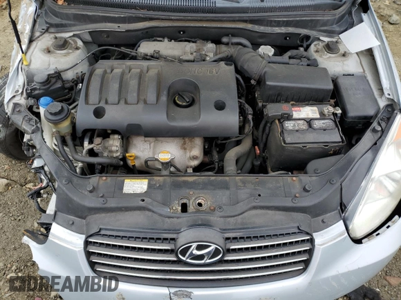 2010 Hyundai Accent GLS with VIN KMHCN4AC6AU470277, listed as a Copart auction lot 49071135 with 135,870 mi miles and Salvage Title. Bid and sale history available at carsss.com. Image 13.
