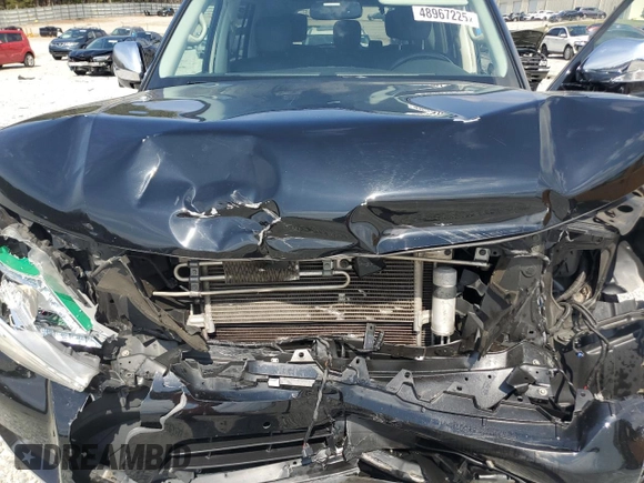 2019 Nissan Armada SL with VIN JN8AY2ND8K9092742, listed as a Copart auction lot 48967225 with 91,245 mi miles and Salvage Title. Bid and sale history available at carsss.com. Image 14.