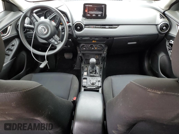 2019 Mazda CX-3 Sport with VIN JM1DKDB7XK1454654, listed as a Copart auction lot 51234285 with 34,390 mi miles and Salvage Title. Bid and sale history available at carsss.com. Image 8.
