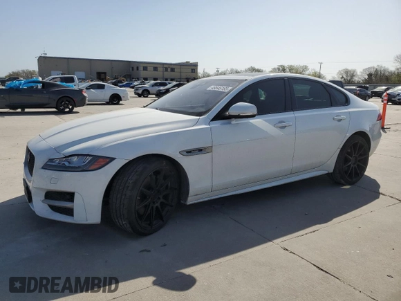 2016 Jaguar XF 35t R-Sport with VIN SAJBF4BV4GCY09003, listed as a Copart auction lot 49846165 with 146,029 mi miles and Salvage Title. Bid and sale history available at carsss.com. Image 1.