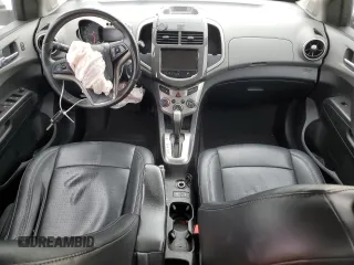 2014 Chevrolet Sonic LTZ with VIN 1G1JE5SB3E4177152, listed as a Copart auction lot 82578444 with 0 mi miles and Salvage Title. Bid and sale history available at carsss.com. Image 8.