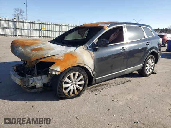 2010 Mazda CX-9 Sport with VIN JM3TB2MAXA0200110, listed as a Copart auction lot 44568375 with 0 mi miles and Salvage Title. Bid and sale history available at carsss.com. Image 1.