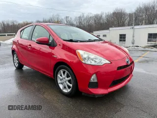 2012 Toyota Prius c One with VIN JTDKDTB39C1012314, listed as a Copart auction lot 52458895 with 135,872 mi miles and Clean Title. Bid and sale history available at carsss.com. Image 1.