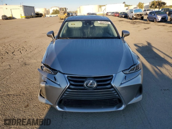 2020 Lexus IS 300 with VIN JTHAA1D23L5108833, listed as a Copart auction lot 50543425 with 60,429 mi miles and Salvage title. Bid and sale history available at DreamBid. Image 5.