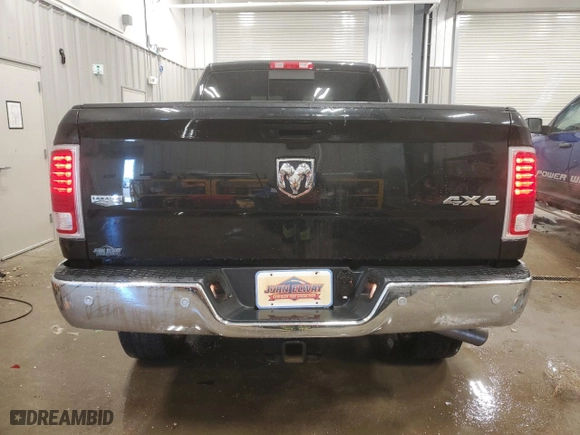 2018 Ram 2500 Laramie with VIN 3C6UR5FJ6JG386691, listed as a Copart auction lot 79290724 with 42,201 mi miles and Salvage Title. Bid and sale history available at carsss.com. Image 6.