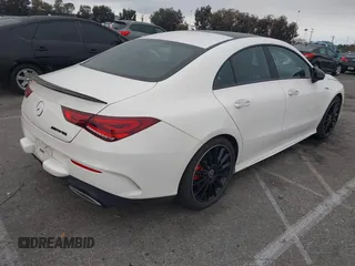 2022 Mercedes-Benz CLA with VIN W1K5J4GB8NN313749, listed as a IAAI auction lot 41869872 with 46,684 mi miles. Bid and sale history available at carsss.com. Image 4.