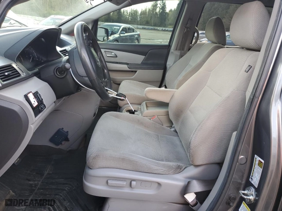 2013 Honda Odyssey LX with VIN 5FNRL5H20DB041818, listed as a Copart auction lot 50827075 with 132,475 mi miles and Salvage Title. Bid and sale history available at carsss.com. Image 7.