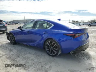 2021 Lexus IS 350 F Sport with VIN JTHGZ1E22M5019399, listed as a Copart auction lot 42425355 with Not Provided miles and Salvage Title. Bid and sale history available at DreamBid. Image 2.