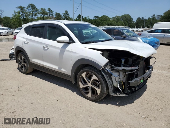 2016 Hyundai Tucson Limited z VIN KM8J33A27GU267759, wystawiony jako Copart lot #55922975 z przebiegiem 140 162 mil mil oraz Szkody całkowita. Historia ofert i sprzedaży dostępna na DreamBid. Obrazek 4.