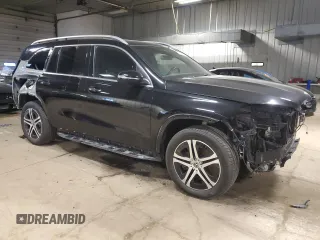 2020 Mercedes-Benz GLS 450 with VIN 4JGFF5KEXLA274329, listed as a Copart auction lot 44458644 with 30,283 mi miles and . Bid and sale history available at DreamBid. Image 4.